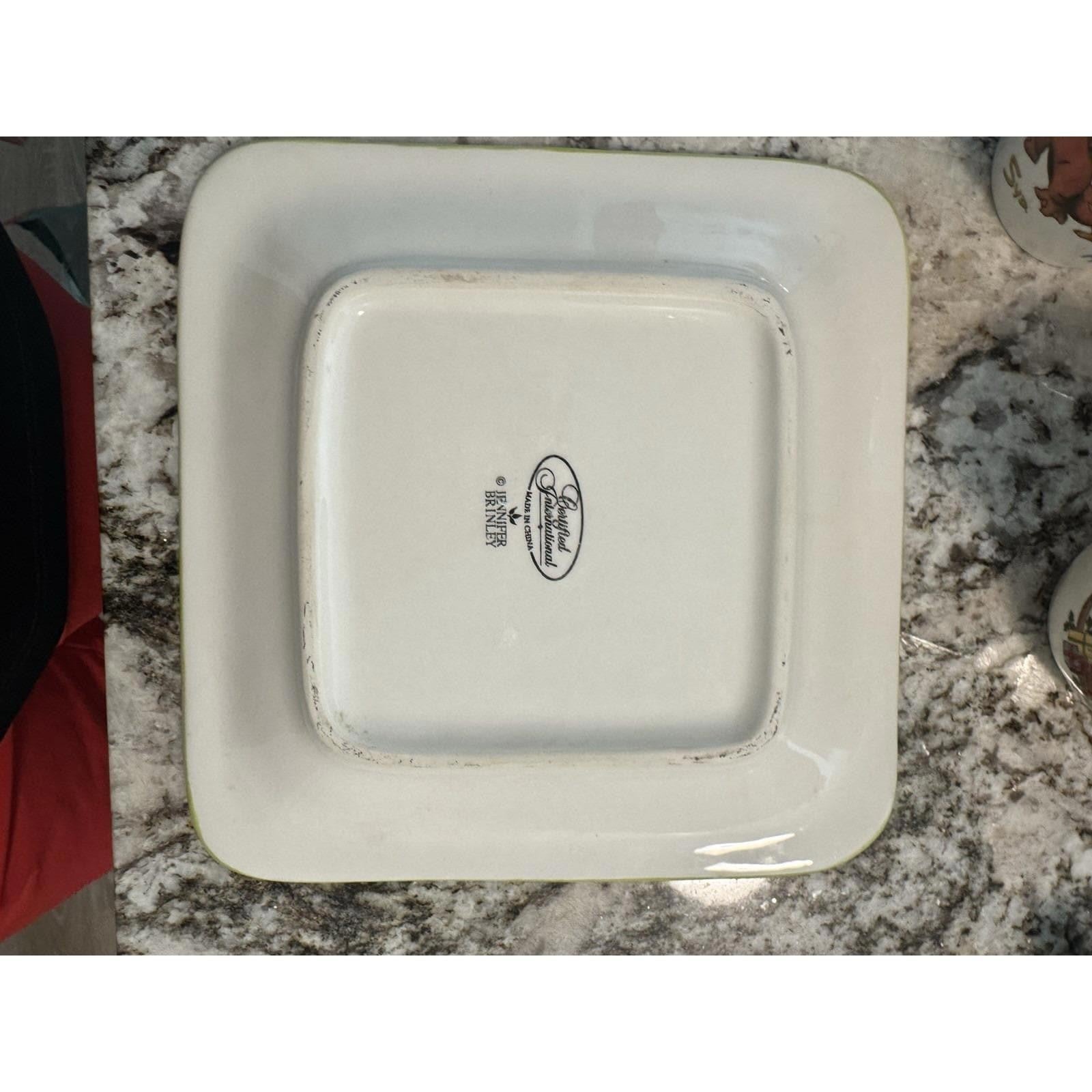 Vintage Salsa by Jennifer Erinley / Certified Int Corp SALAD PLATE 8 1/2"