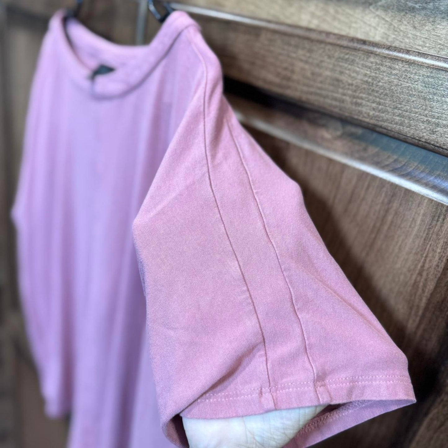 J. Jill Wear ever Collection Dusty Rose Short Sleeve Top Size M