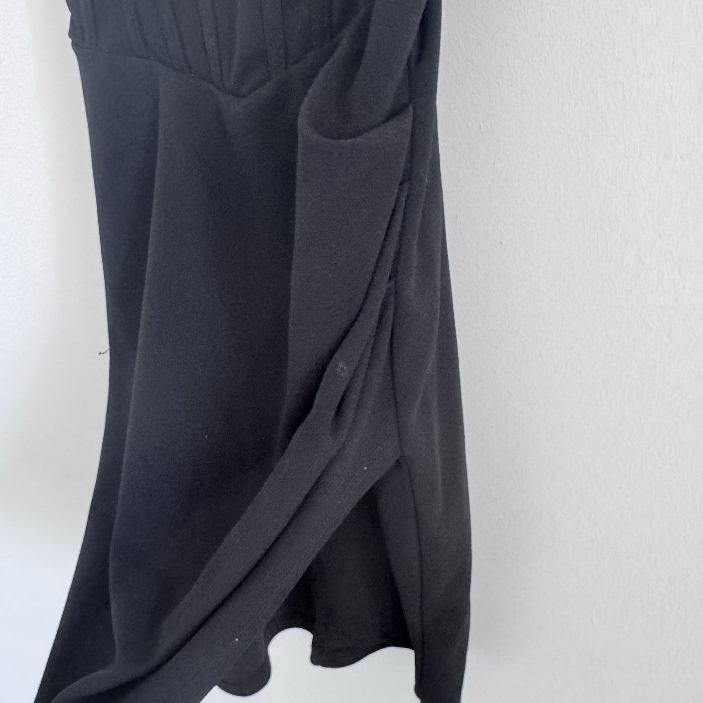 Windsor S Black Sweetheart Bodycon Mini Dress Ruched Party