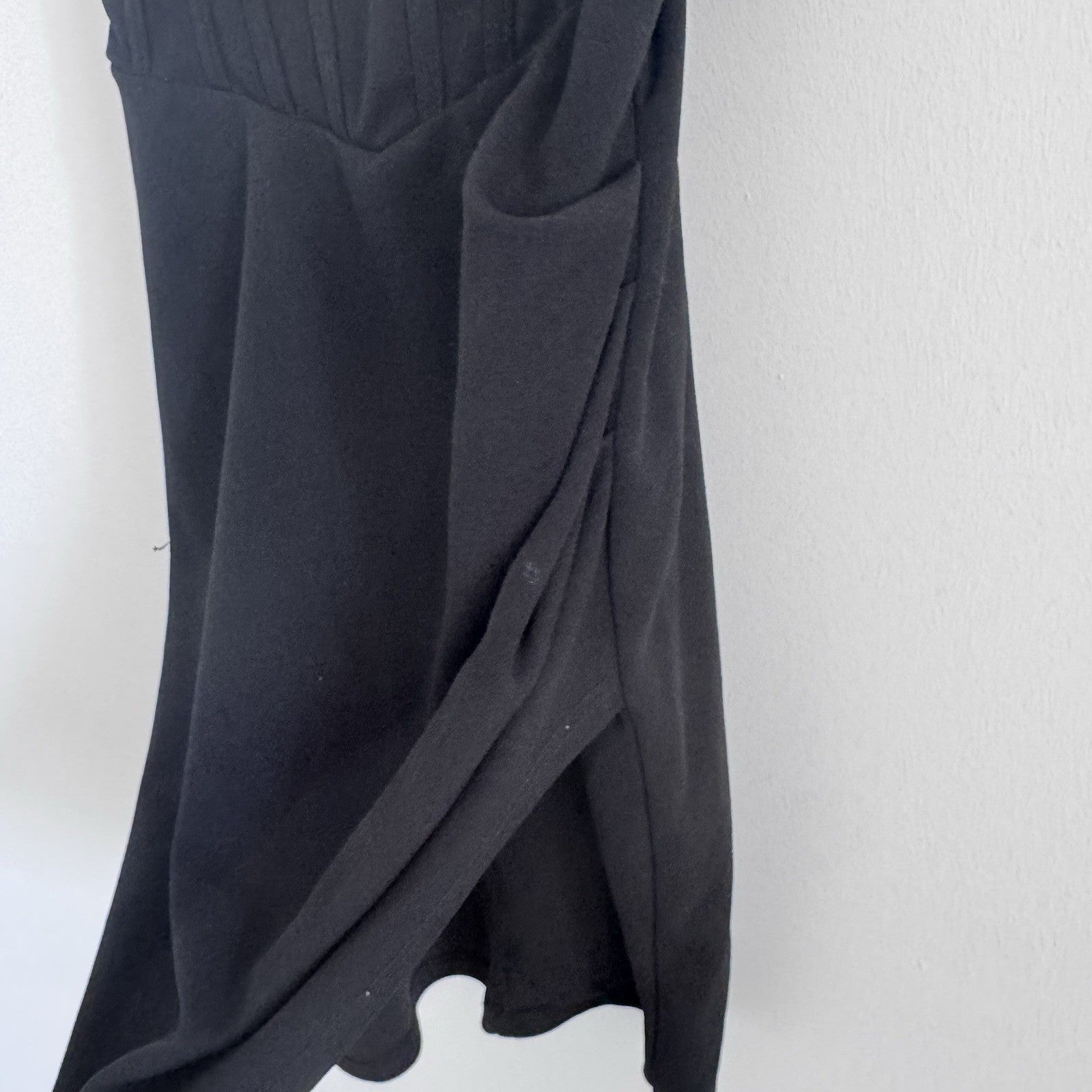 Windsor S Black Sweetheart Bodycon Mini Dress Ruched Party