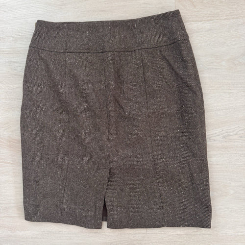 Banana Republic Women’s Wool Blend Skirt Tweed Pencil Women’s 8  Lined