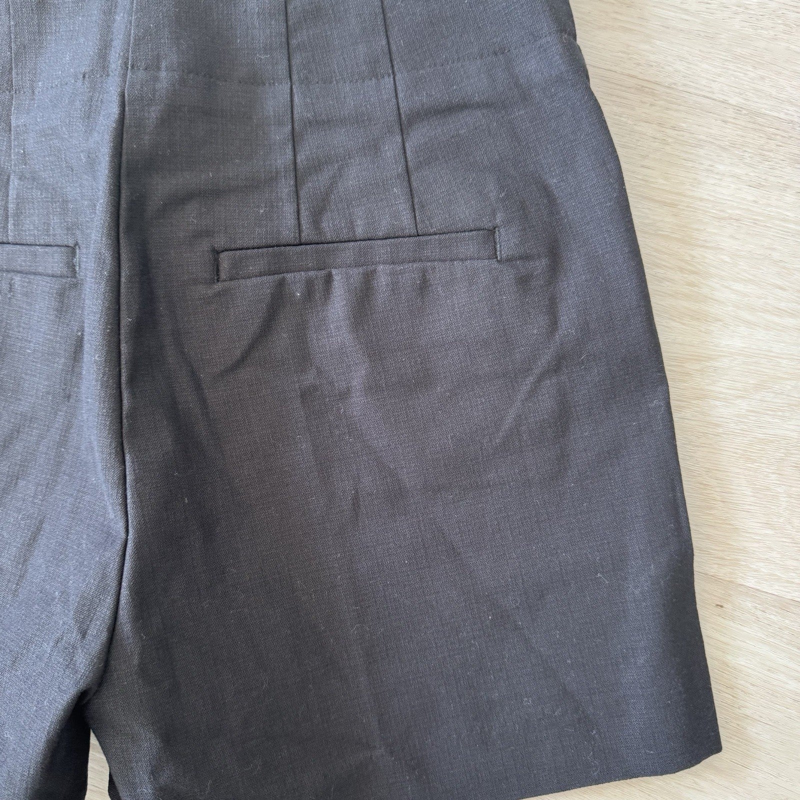 LOFT Petites Black Tailored Shorts 00P NWT Work Career