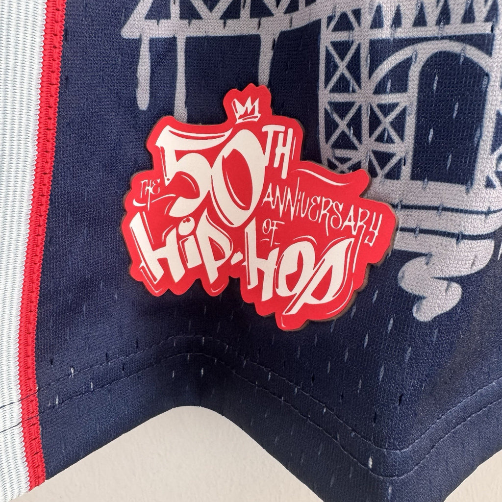 NWT Mitchell & Ness New Jersey Nets Jersey x Tats Cru Hip Hop 50th Anniversary