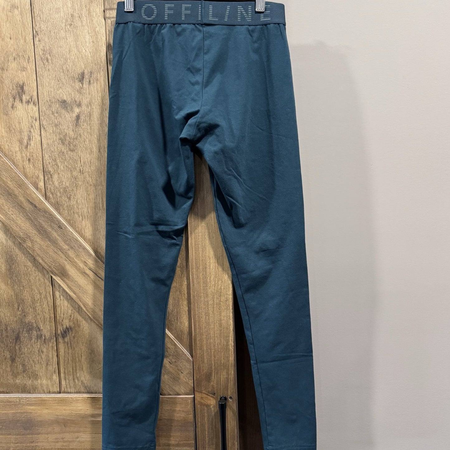 OFFLINE by Aerie OG Leggings Size M Navy Regular Rise Stretch Lounge Pants