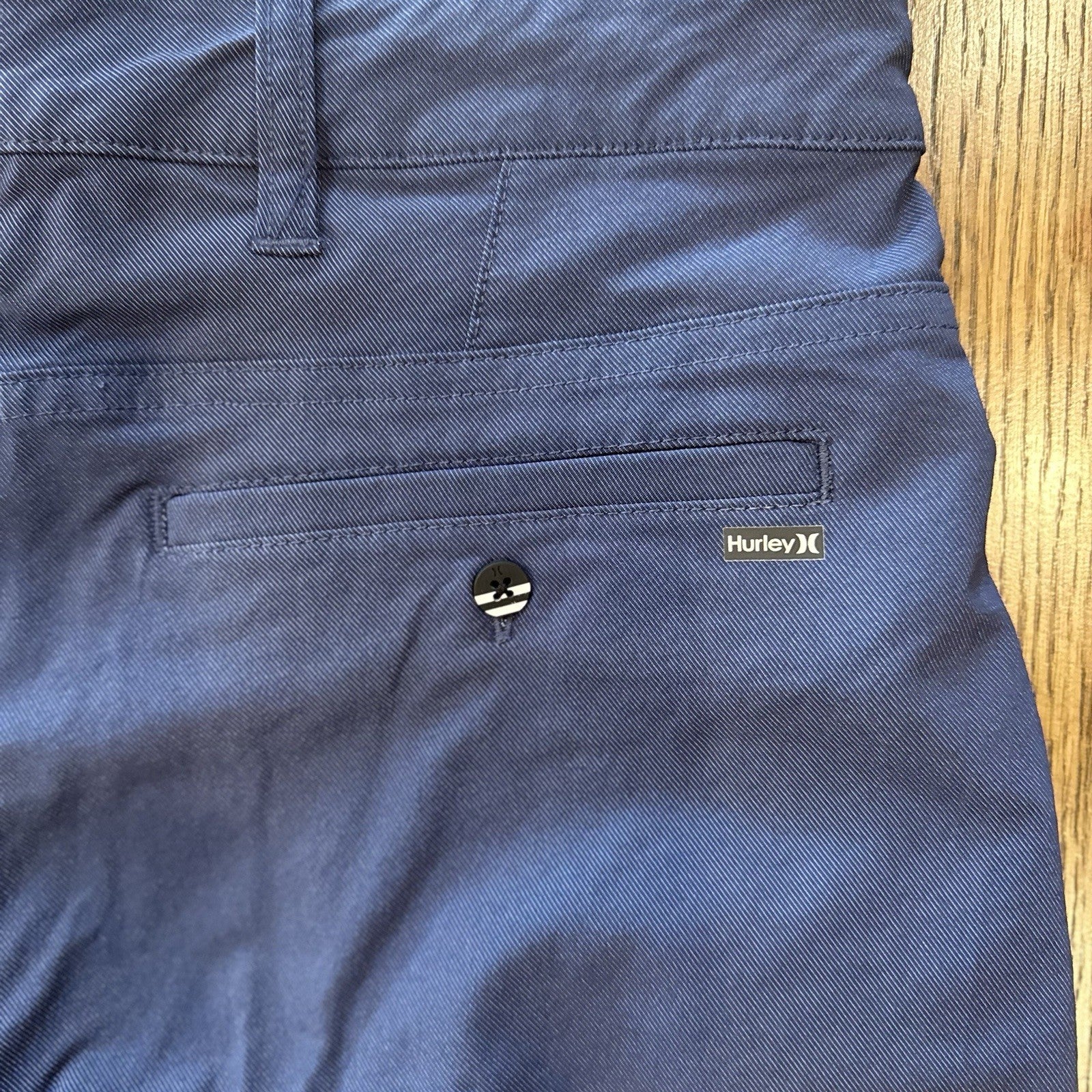 Hurley x Nike Dri-FIT Hybrid Shorts Navy Blue Size 18 Boys Performance Golf