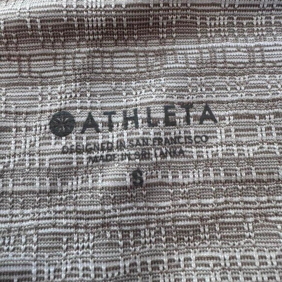 Athleta - High Rise Jacquard Chaturanga 7/8 Tight size SMALL