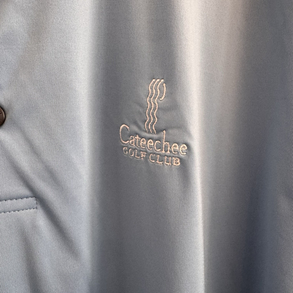 FootJoy FJ Cateechee Golf Club Polo Shirt Men’s Medium Blue Performance
