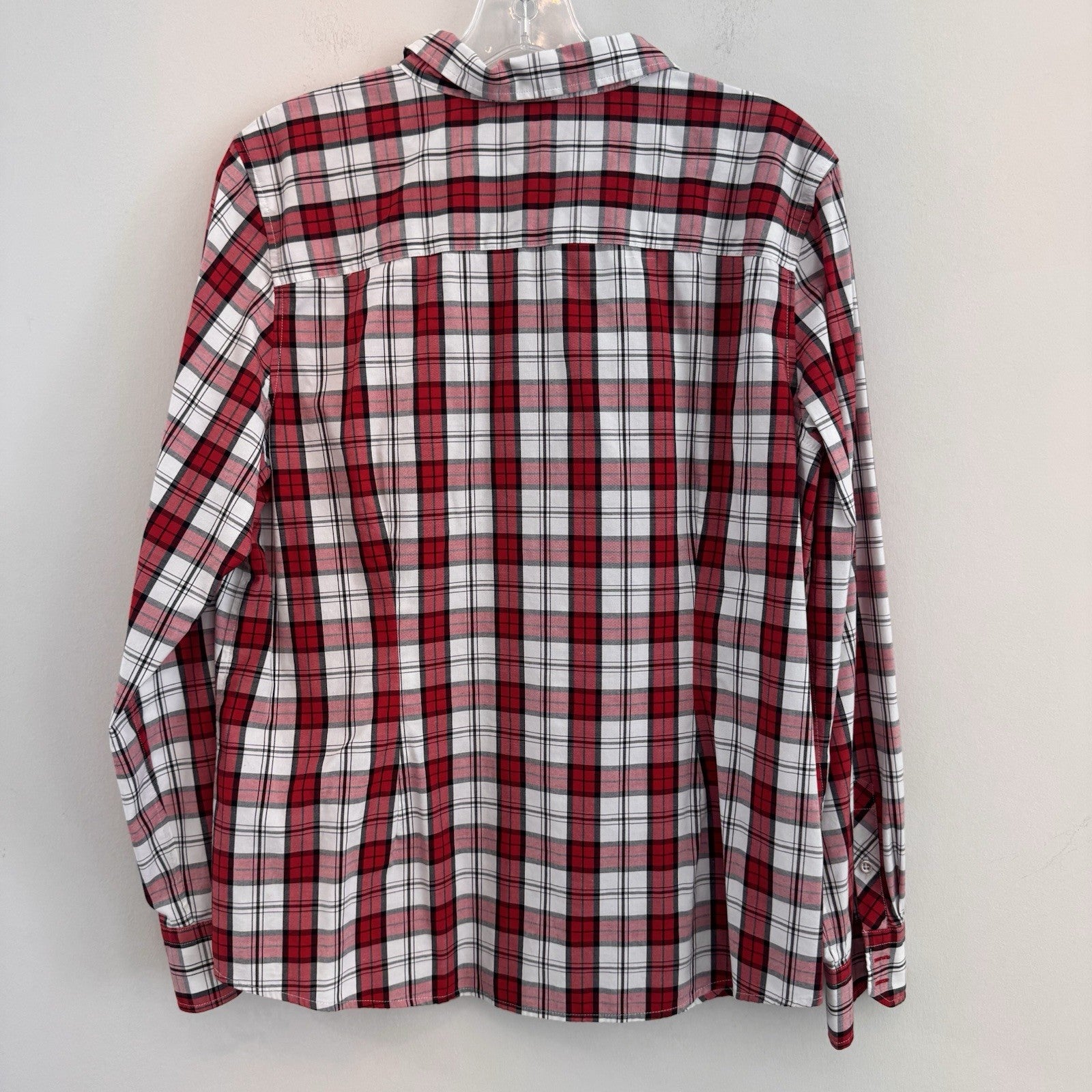 Talbots Women Size 16 Lot 2 Shirt Pants Corduroy Plaid Casual Career