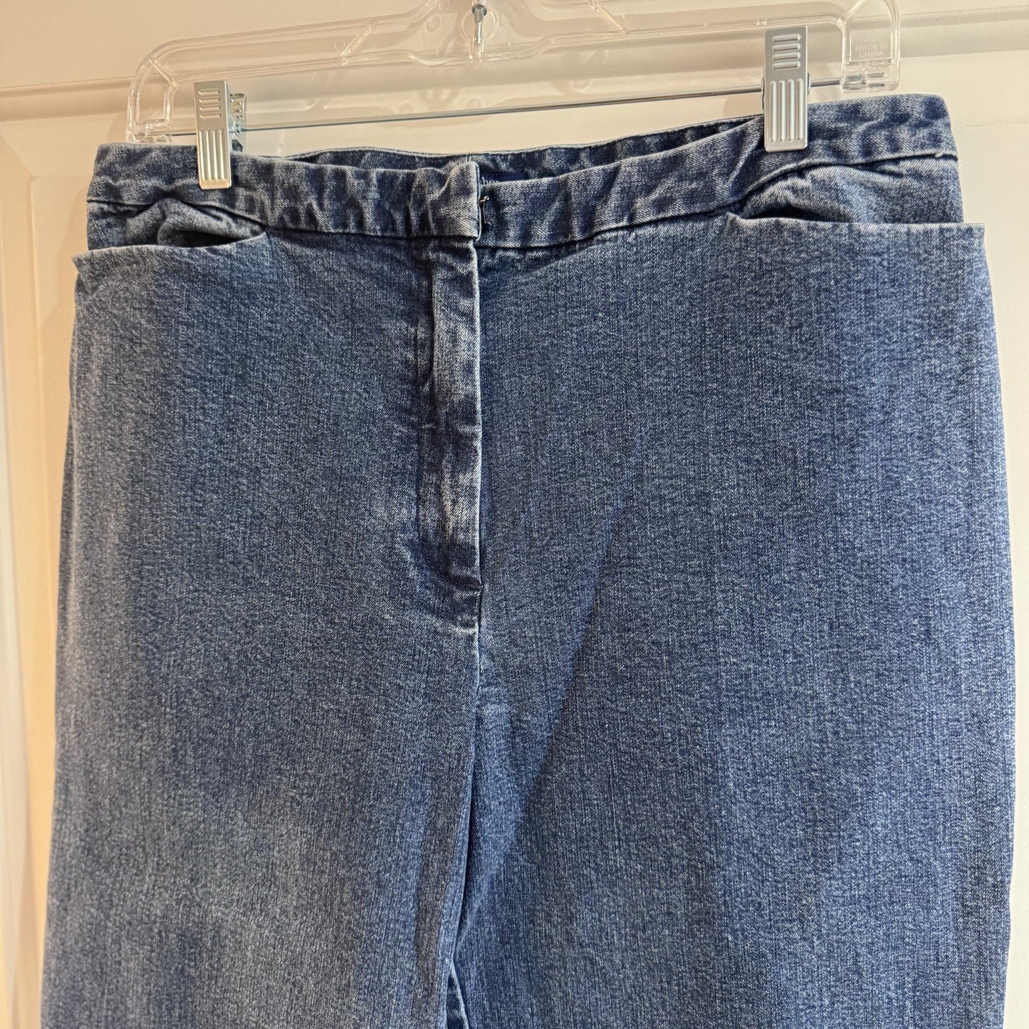 Charter Club Pedal Pusher Denim Capri Jeans Women’s 12 Stretch Blue