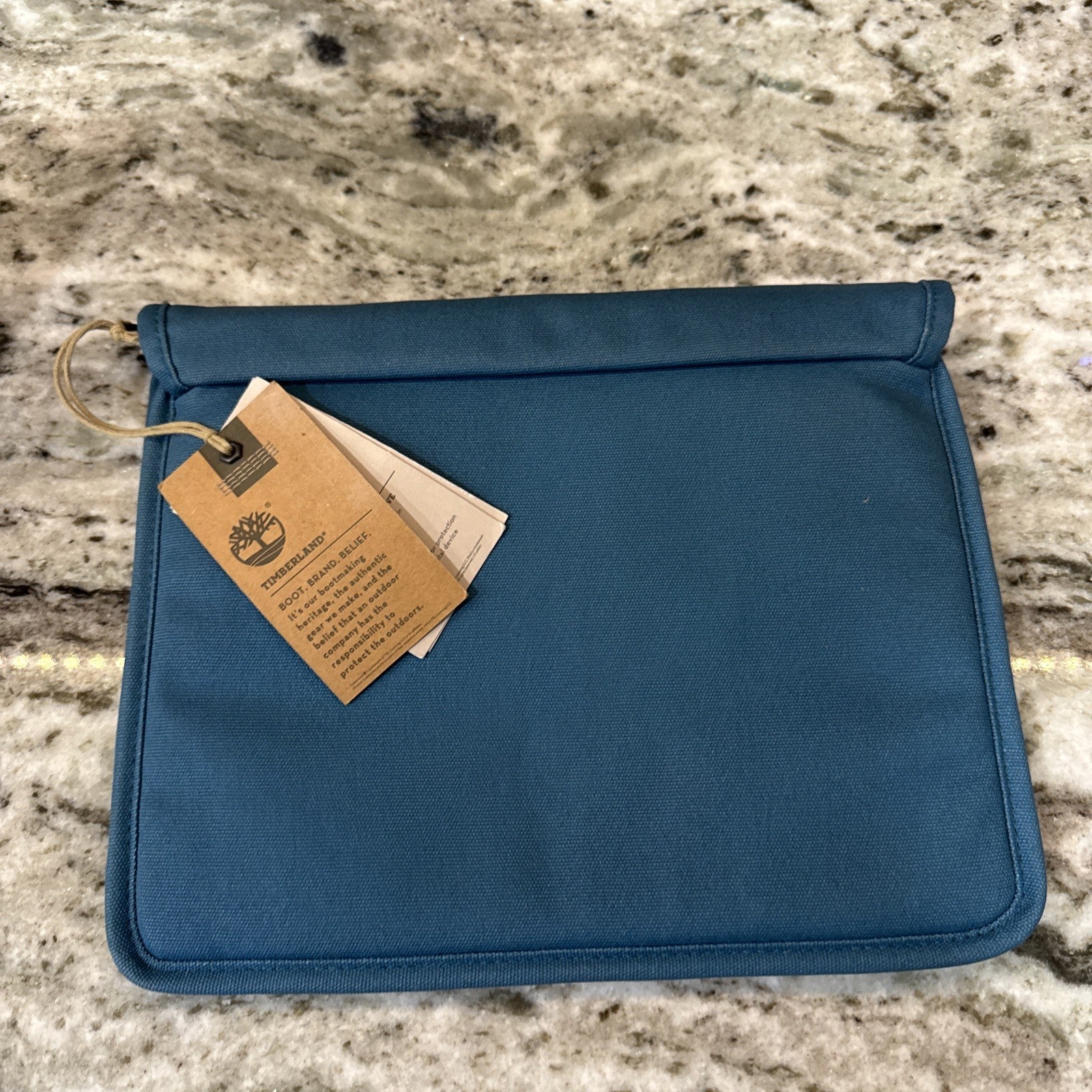 Timberland Natick Blue Water Resistant Unisex Laptop Sleeve J0809-494 NEW