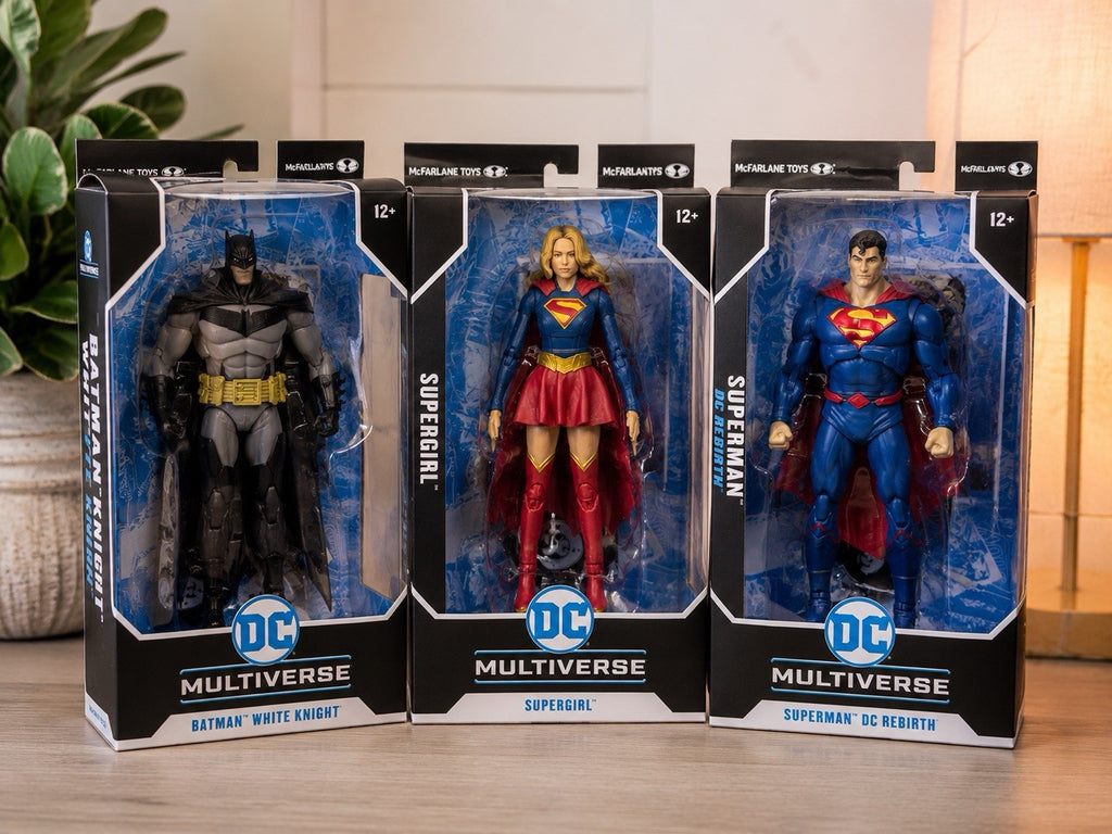 McFarlane DC Multiverse Lot Batman White Knight Superman Rebirth Supergirl