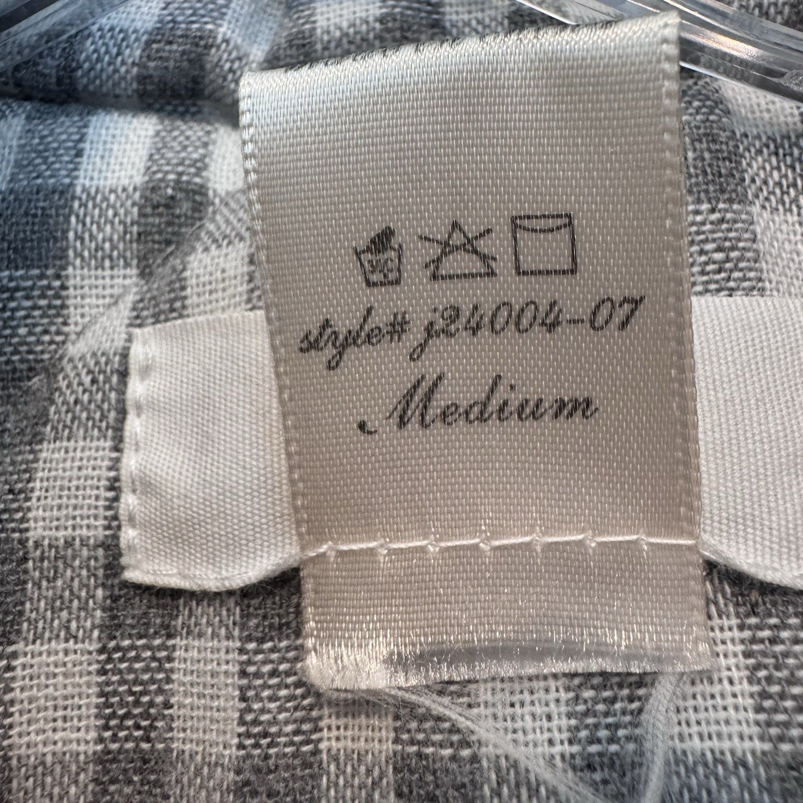 Peach Love Gingham Puffer Vest Womens M Gray Cottagecore Zip