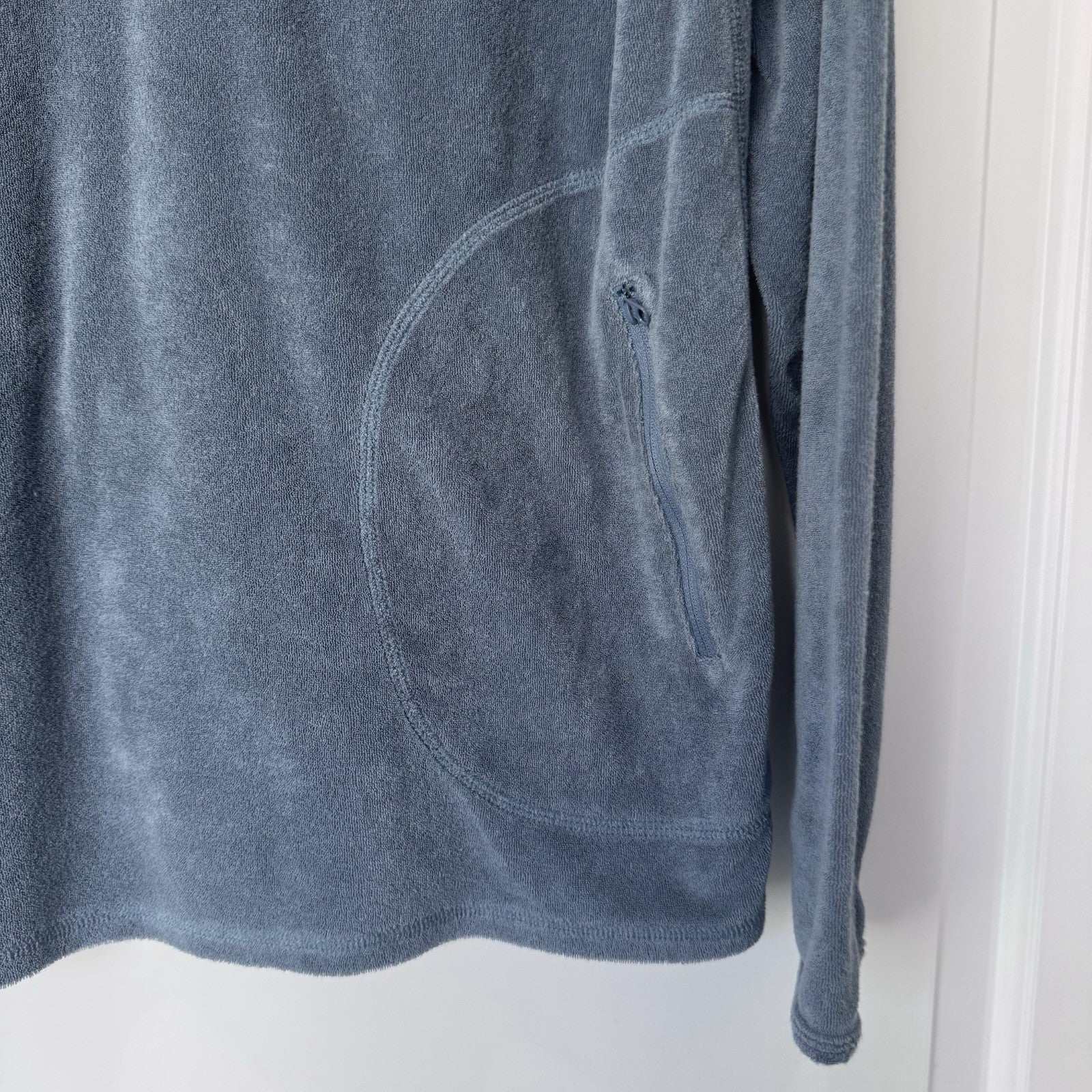 Howler Brothers Terry Cloth Hoodie – Men’s Small – Blue – Pullover