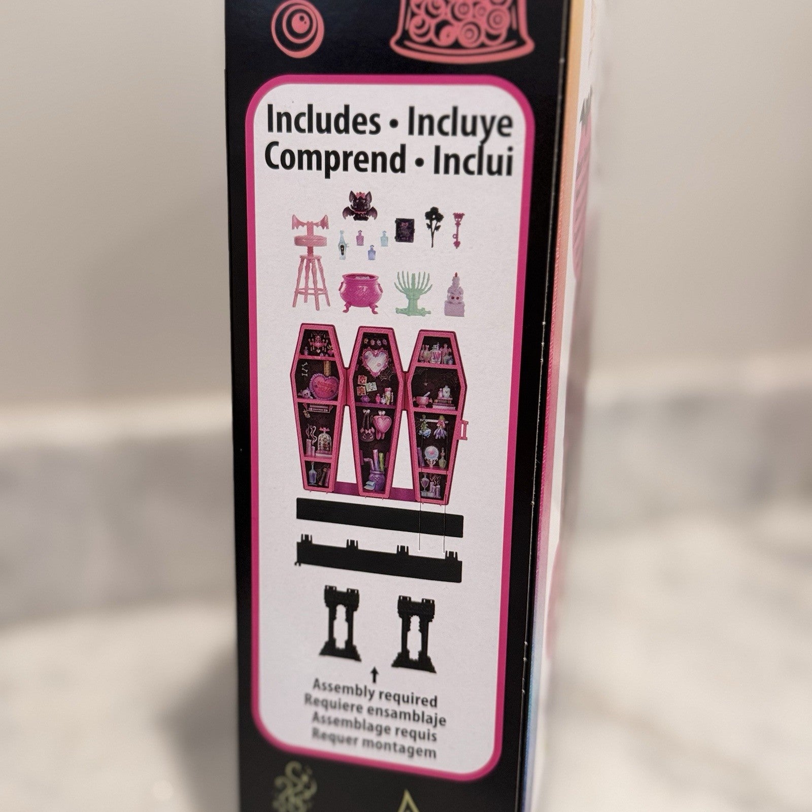 Monster High Draculaura Secret Potion Room Playset Mattel NIB With 12+ accessori