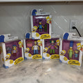 The Simpsons Action Figure Lot Bartman Homer Millhouse Kristy Marge Maggie Jakks