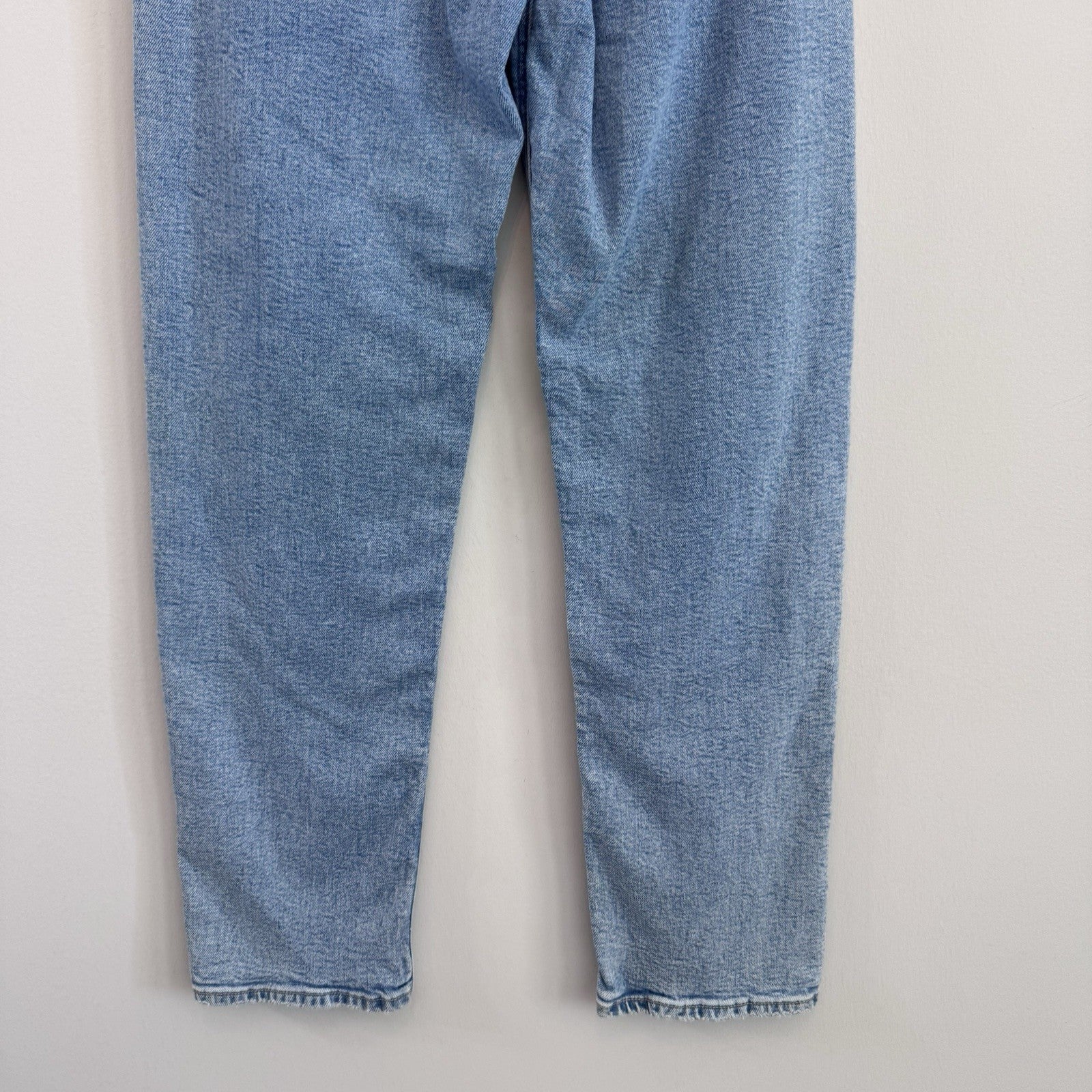 American Eagle Highest Rise Boyfriend Jeans 00 Short Light Wash Stretch Womens