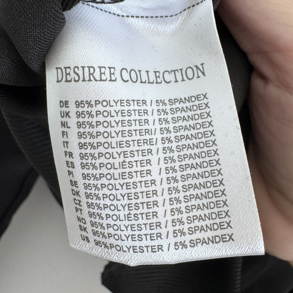 Women’s Desiree Collection NOLA Cropped Hoodie Size S Black NWT