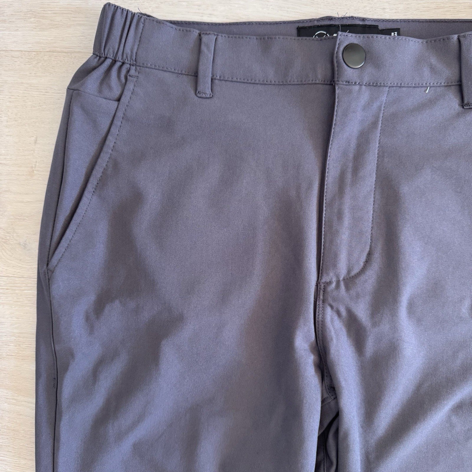 CUTS Mens Jogger Pants Size Small Gray Stretch Athletic Performance