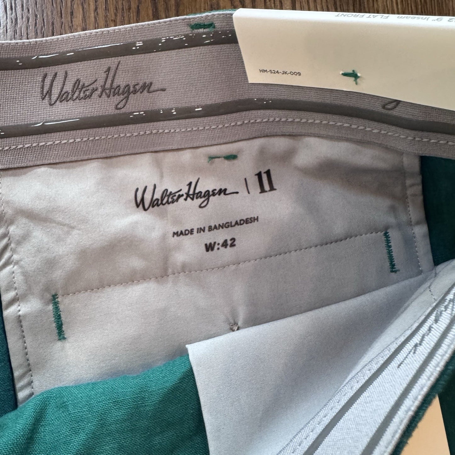 Walter Hagen P11 9” Short Clubhouse Green Shorts~Size 42~9” Inseam~NWT~$65