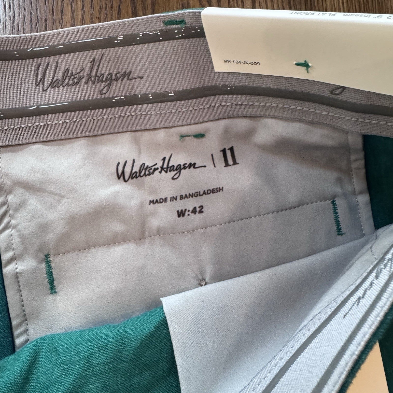 Walter Hagen P11 9” Short Clubhouse Green Shorts~Size 42~9” Inseam~NWT~$65