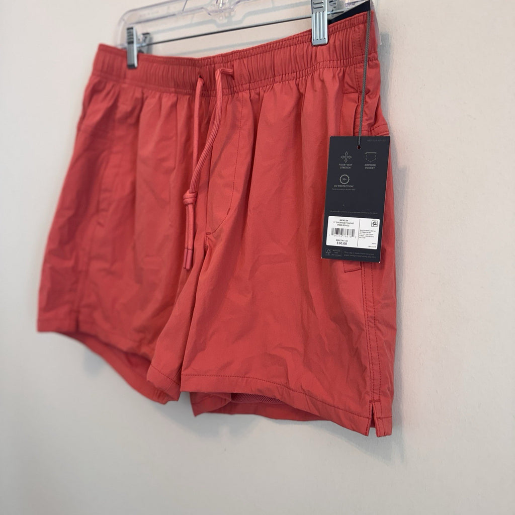VRST Men's 5" Everyday Short Size M Medium Pink Rouge NWT Athletic Gym 5in