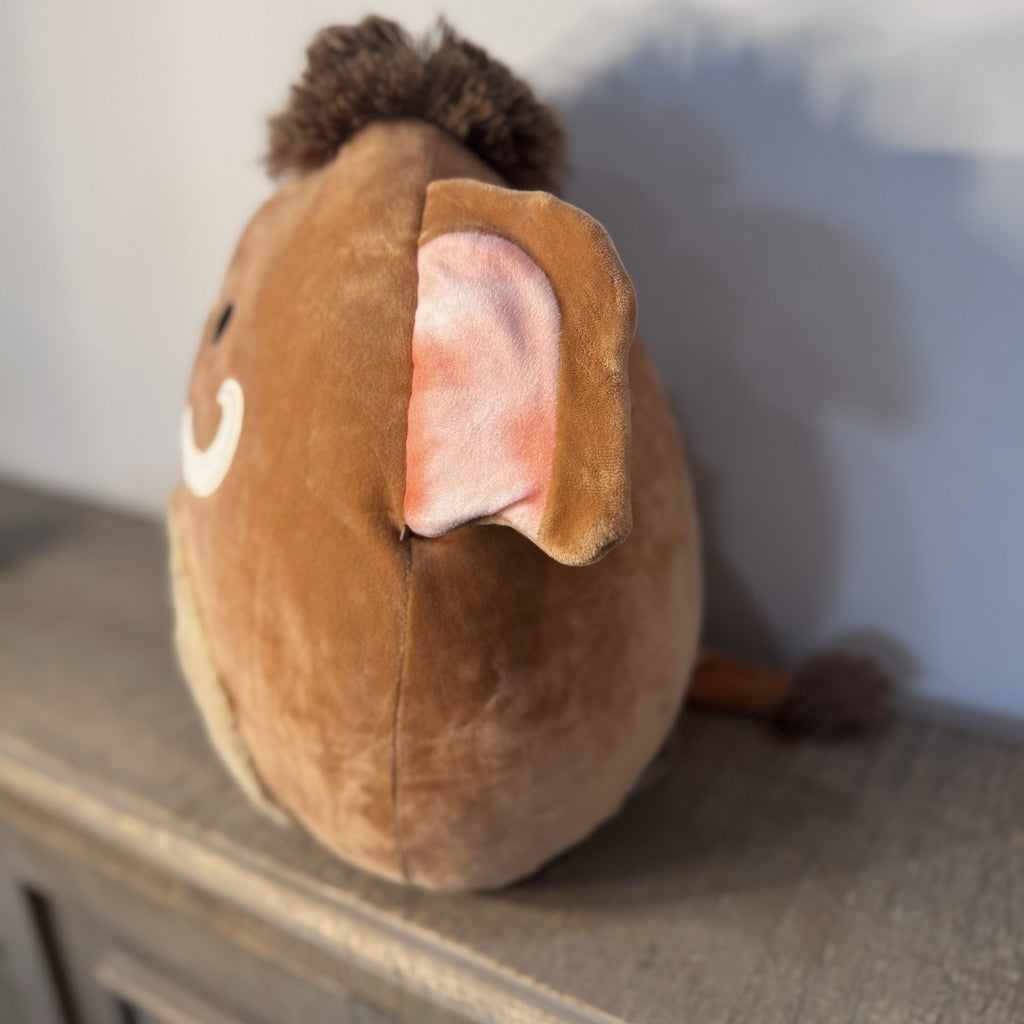Squishmallows Chienda Woolly Mammoth 12” Brown Plush Jazwares Stuffed Animal