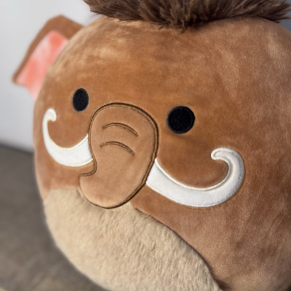 Squishmallows Chienda Woolly Mammoth 12” Brown Plush Jazwares Stuffed Animal