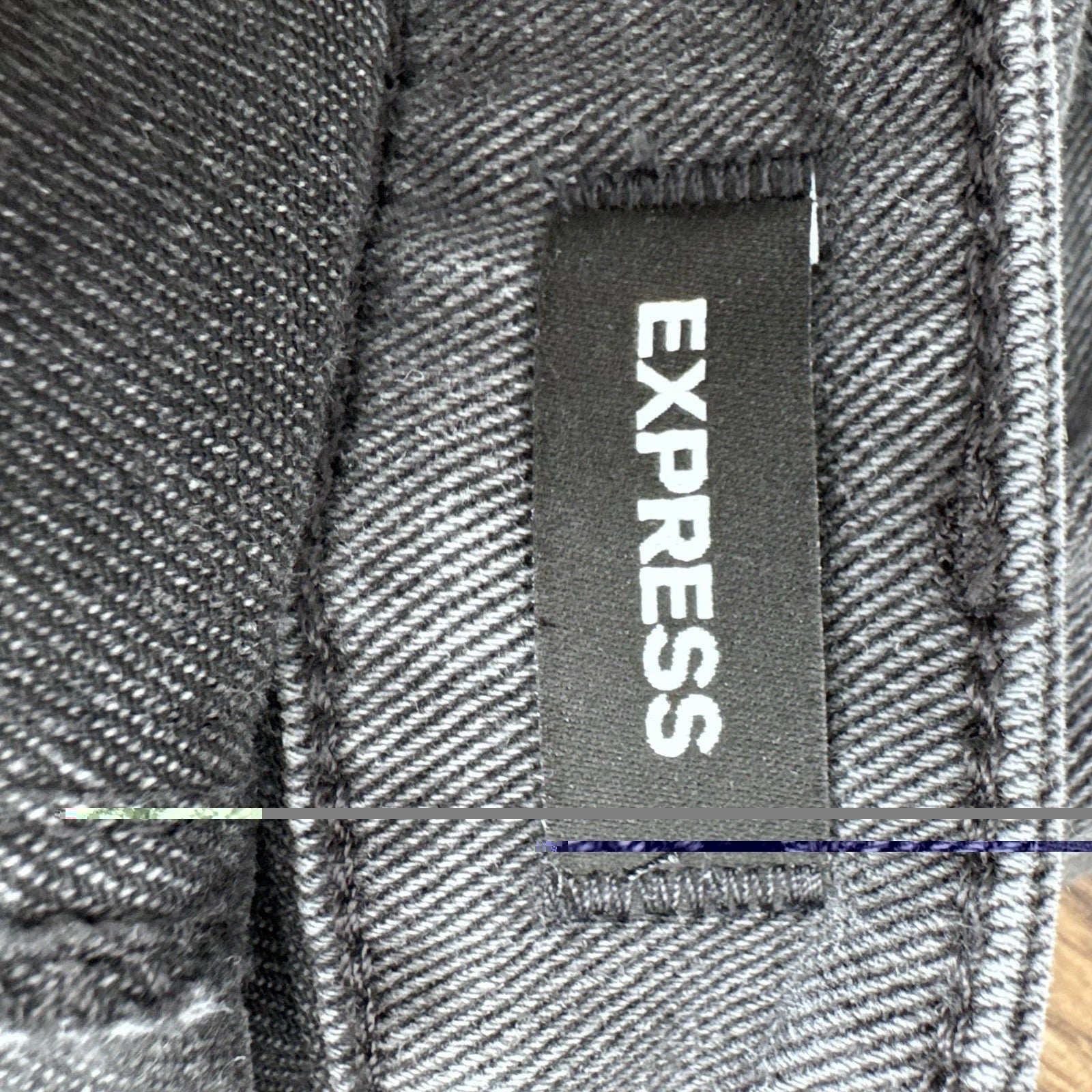 Express Black Jean Overalls Size 4 Women’s Adjustable Straps Frayed Hem