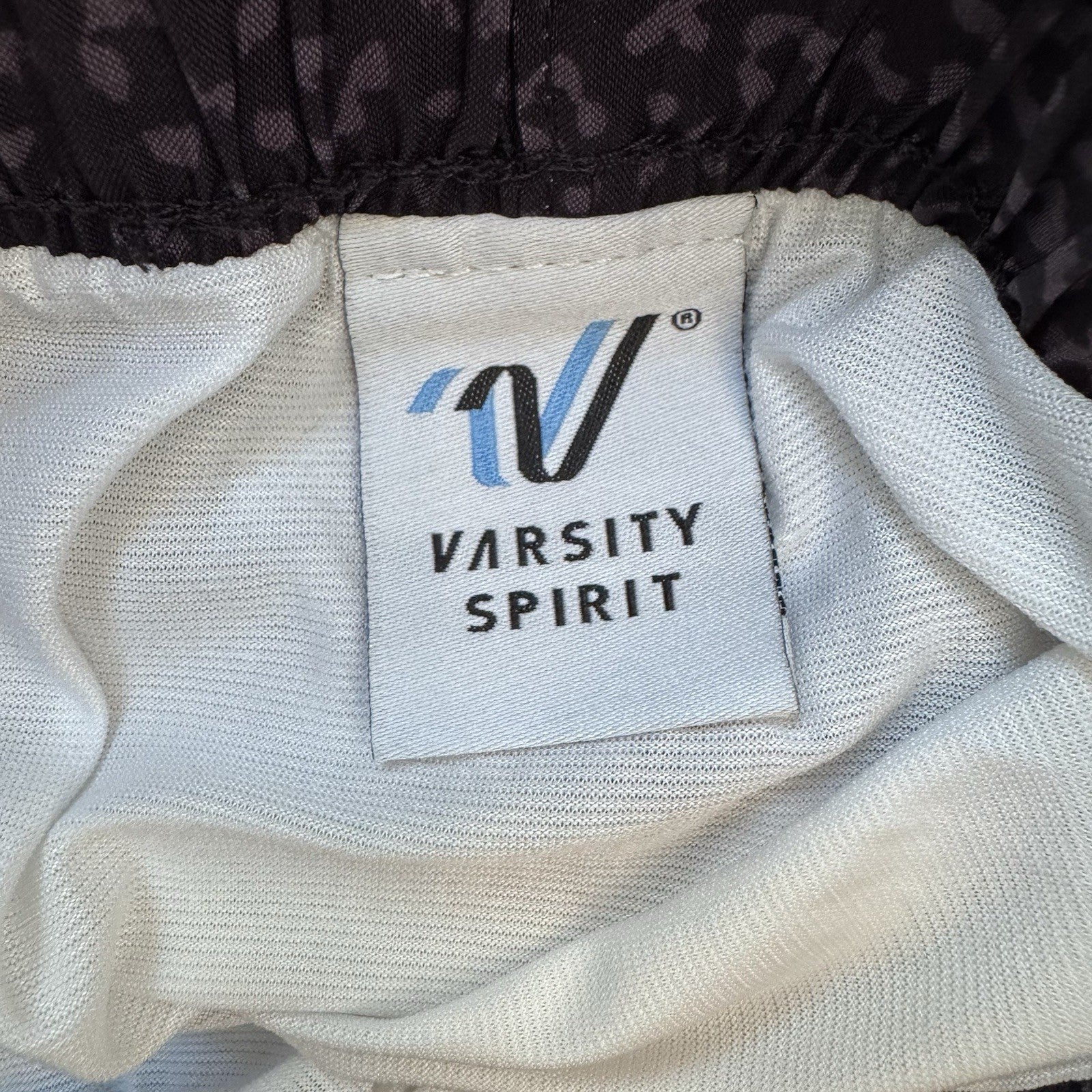 Varsity Spirit Raiders Cheer Athletic Shorts Womens Small Black Red