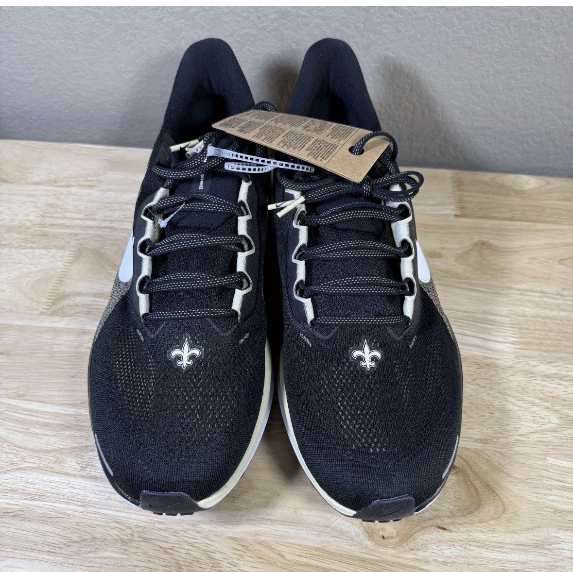 Nike Air Zoom Pegasus 41 NFL New Orleans Saints Running Shoes FZ5095-001 sz 9.5