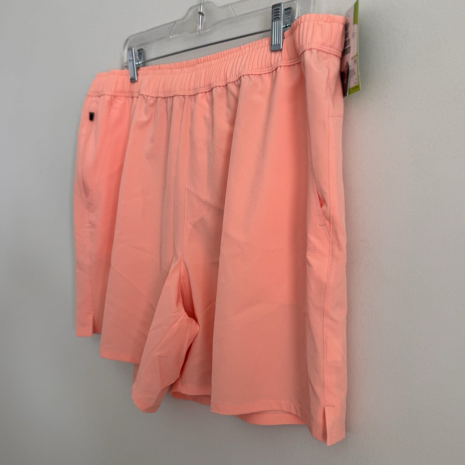 DSG Men's XL 6" Agility Woven Short Pink Ray NWT Athletic Gym Running