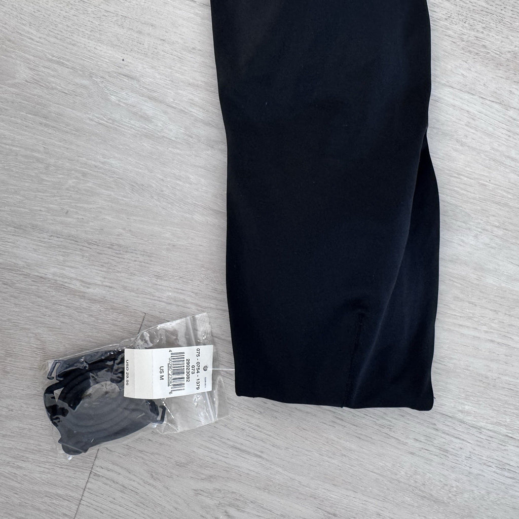 NWT Aerie Black Bandeau Bikini Top Strapless Swimsuit with Removable Straps M
