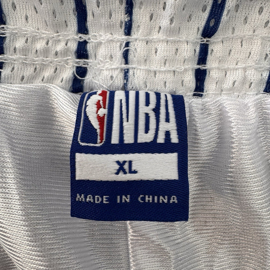 NBA All-Star Western Eastern Conference Big Show Shorts White Blue XL NWT 1996