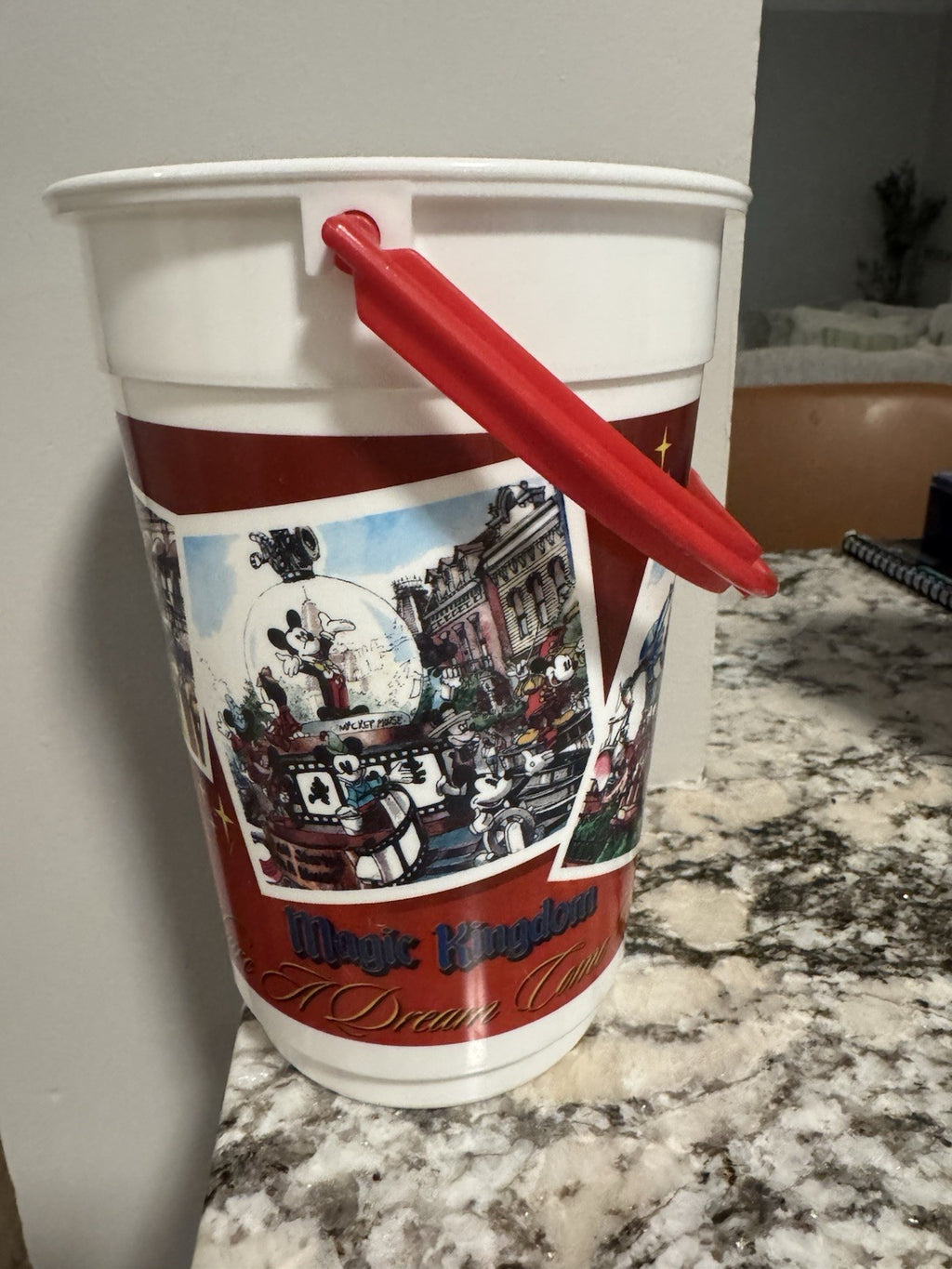 Walt Disney World Popcorn Bucket "Share a Dream Come Truese Magic Kingdom Parade