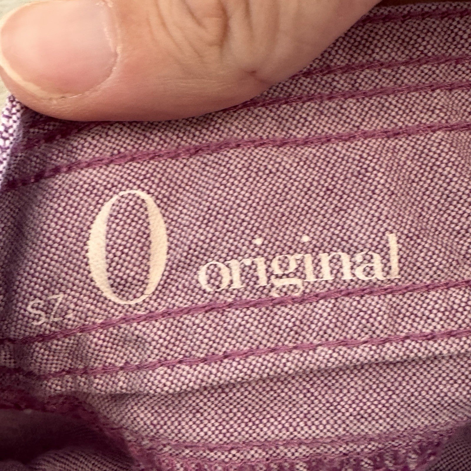 Women’s Ann Taylor LOFT Purple Cotton Shorts Sz 0 Original Casual Preppy