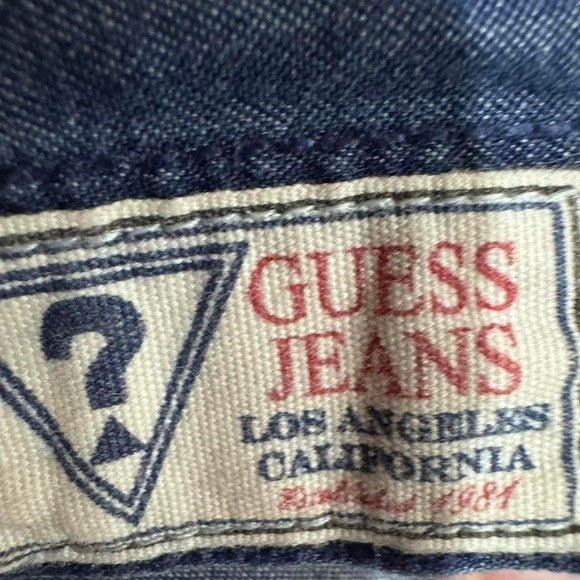 Guess Jeans Denim Button-Up Shirt - Size M