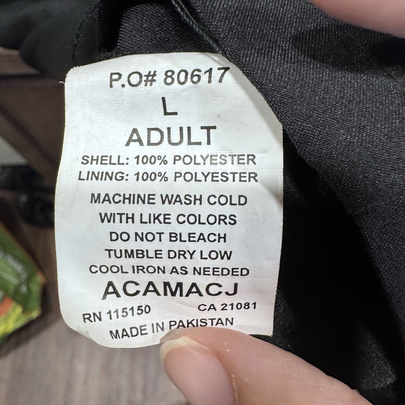 Rawlings Quarter-Zip Pullover Windshirt – Adult Large Black/Gray Athletic