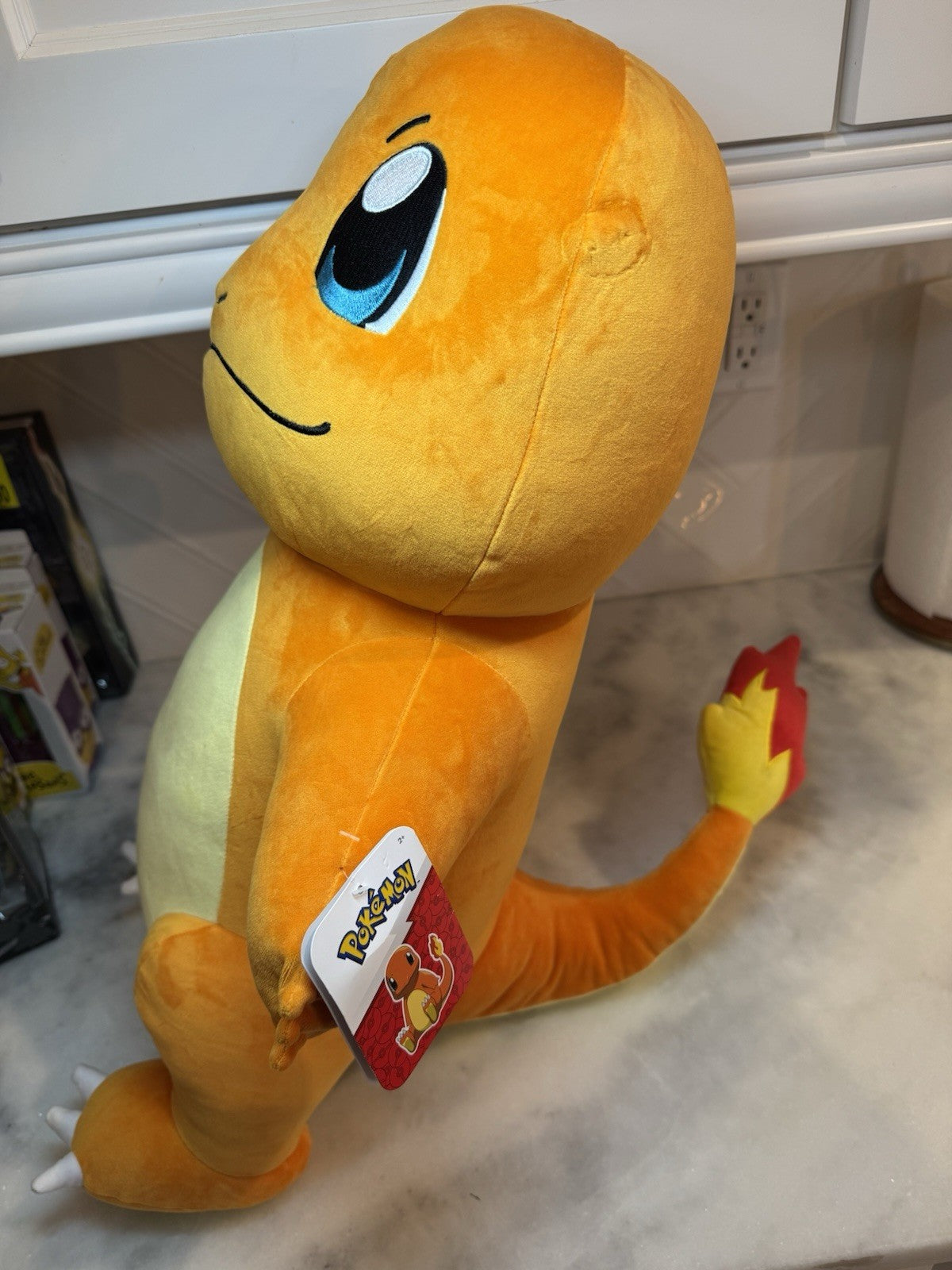 NEW Pokemon 24" Charmander Plush Stuffed Animal Toy Officially Licensed Jazwares