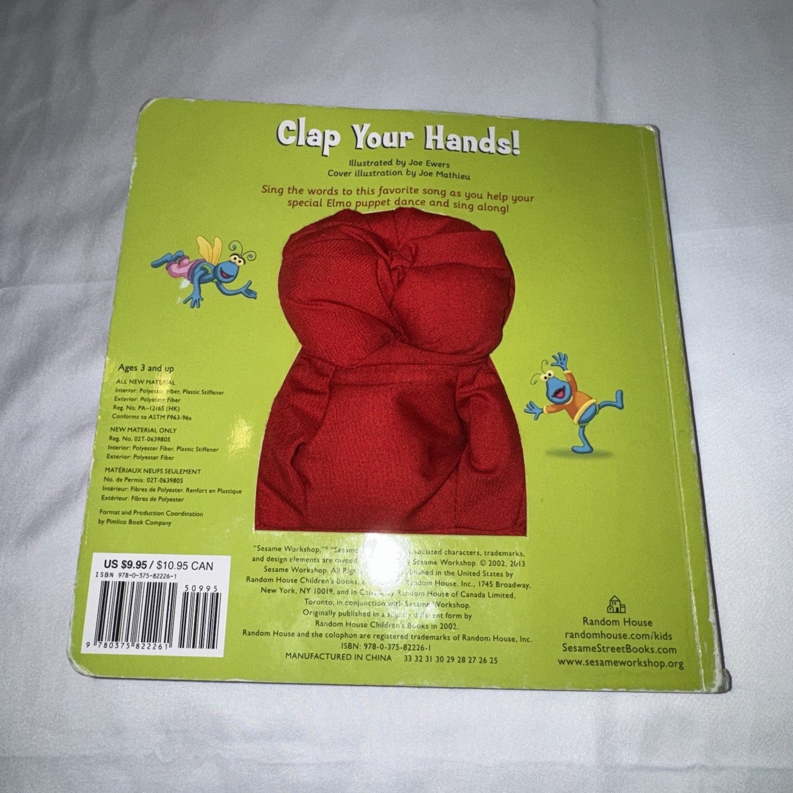 Vintage Clap Your Hands! (Sesame Street) (Puppet Books) by Random House