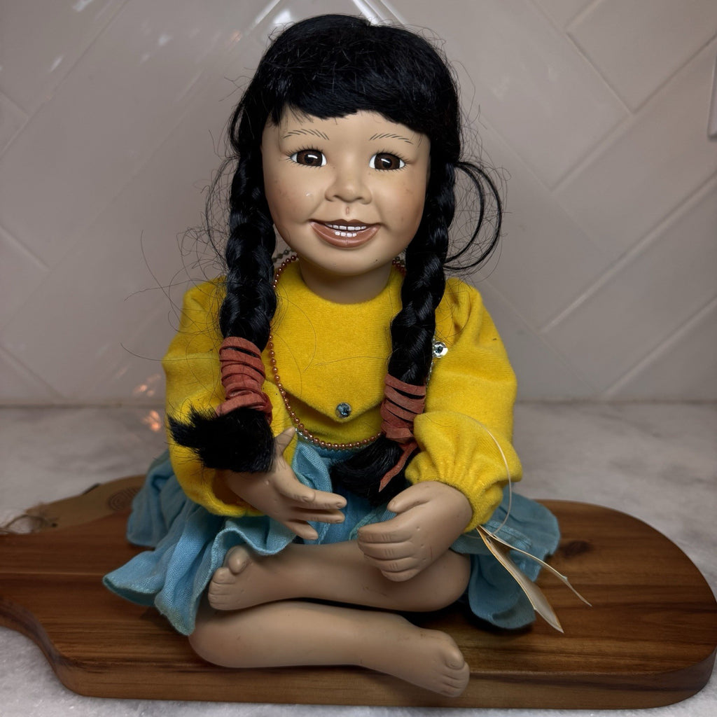 Ashton-Drake Little Flower Michele Severino Porcelain Doll Children of the Sun93