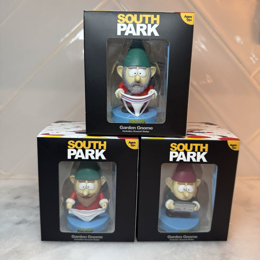 South Park Nerd Gnomes Garden Gnome Set Collect Underpants Phase 3 New