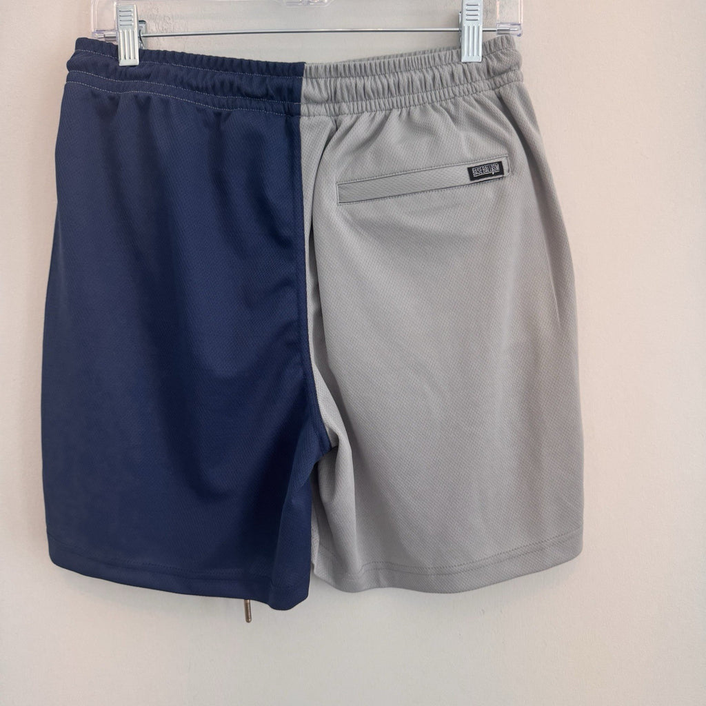 Baseballism x MLB Atlanta Braves Mesh Shorts NWT Split Home Away Gray Navy S $60