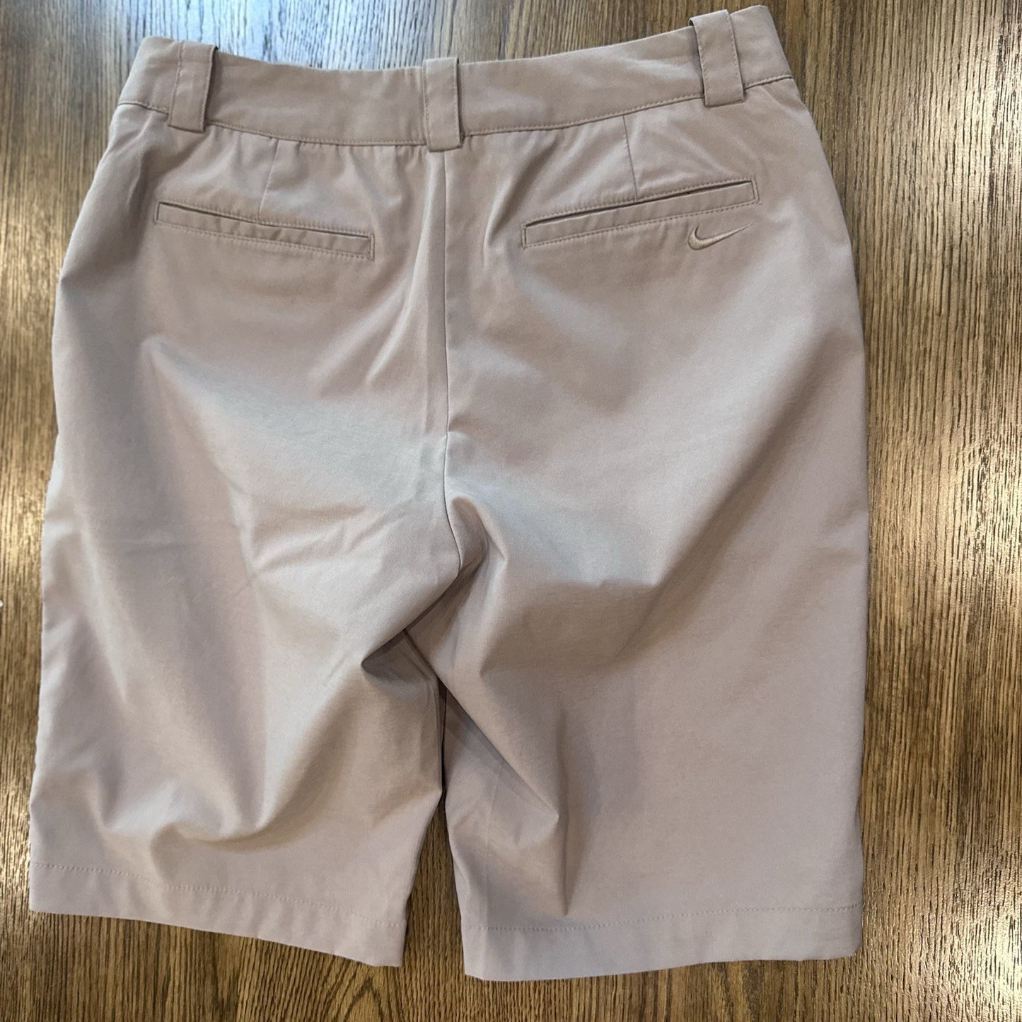 Nike Golf Dri-Fit Tour Performance Shorts Beige Size 4 Women’s Casual 