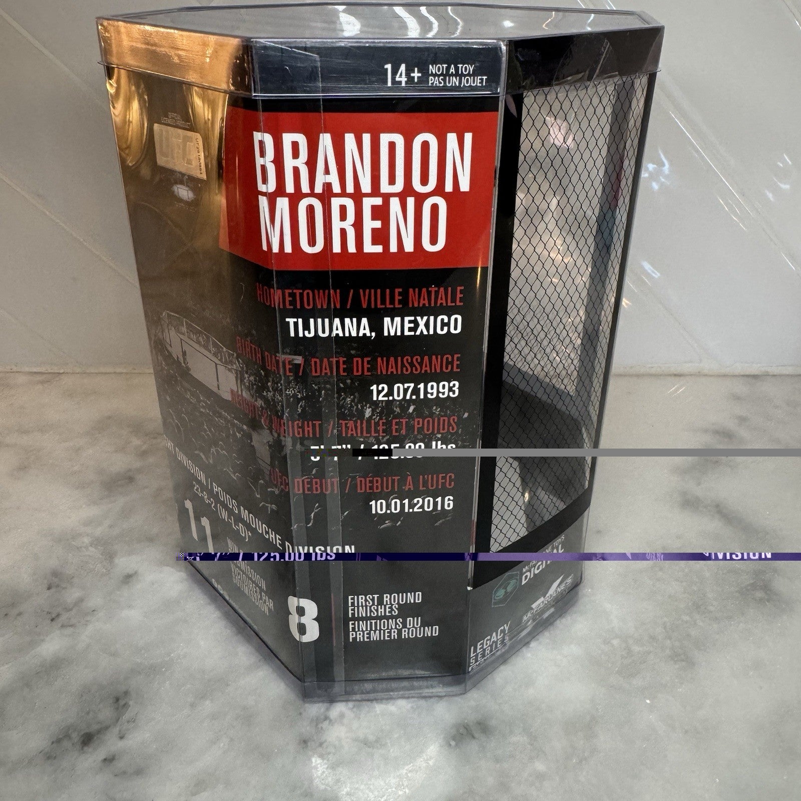 UFC Brandon Moreno Legacy Series Collectible Figure McFarlane Toys NIB