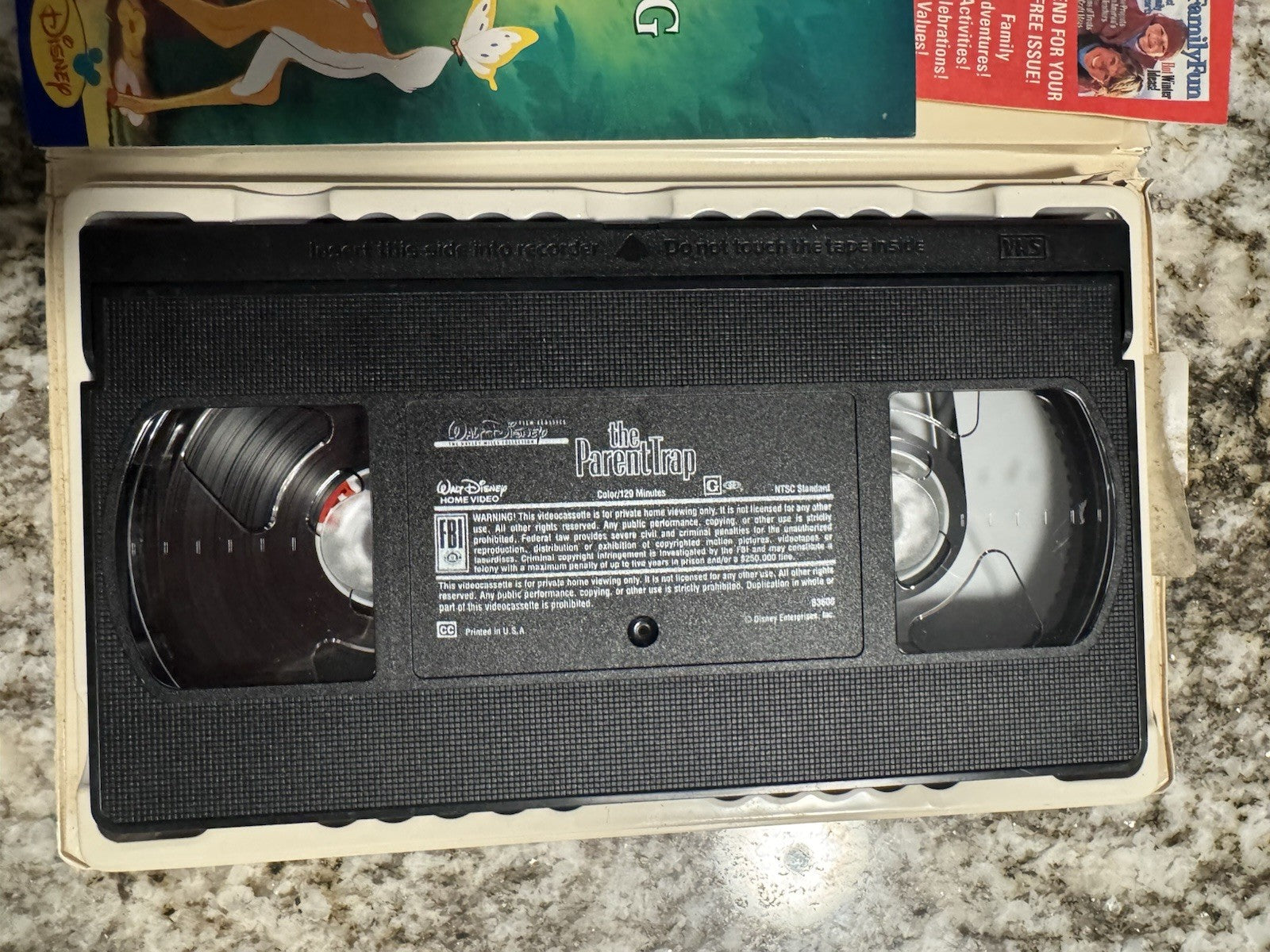 Vintage The Parent Trap walt Disney hayley Mills VHS collectable rare original