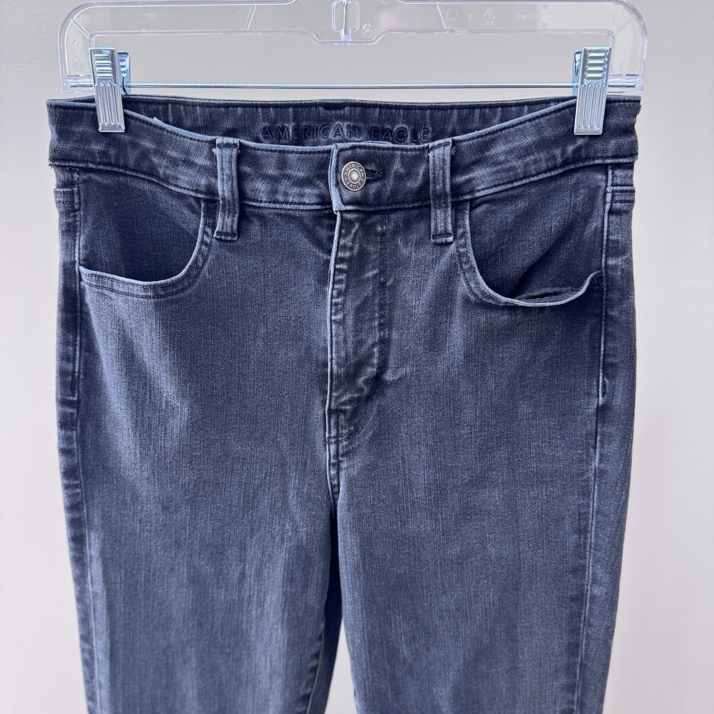 American Eagle The Dream Jean Black Jeggings – Size 8 Short