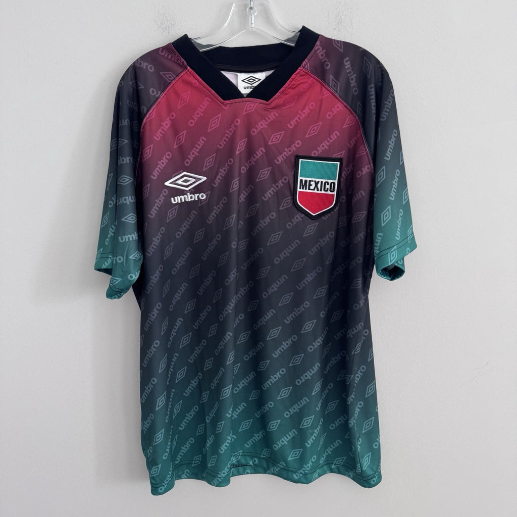 Lot of 2 Umbro Mexico Soccer Jerseys Mens Small Futbol Shirts NWT