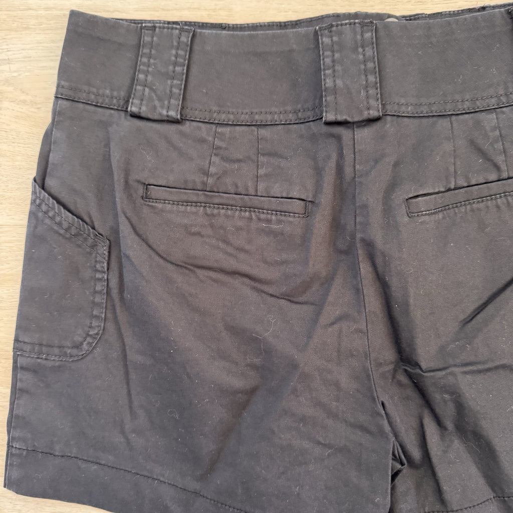 White House Black Market 4” Shorts Sz 2 Black Tailored Women’s