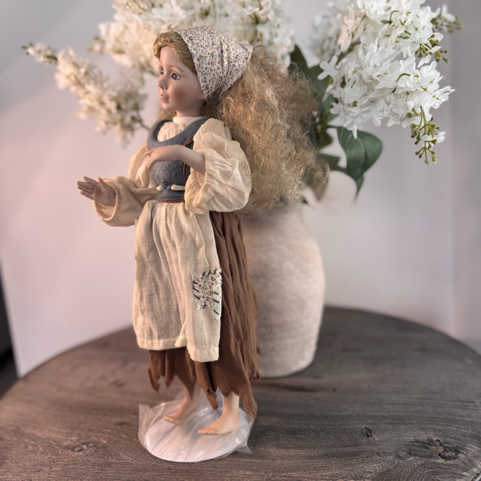 Dianna Effner Cinderella Porcelain Doll Vintage Knowles 15" Storybook Heirloom