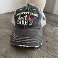 KATYDID Rooster Hair Don’t Care Trucker Hat Snapback Mesh Farm Funny Cap NWT